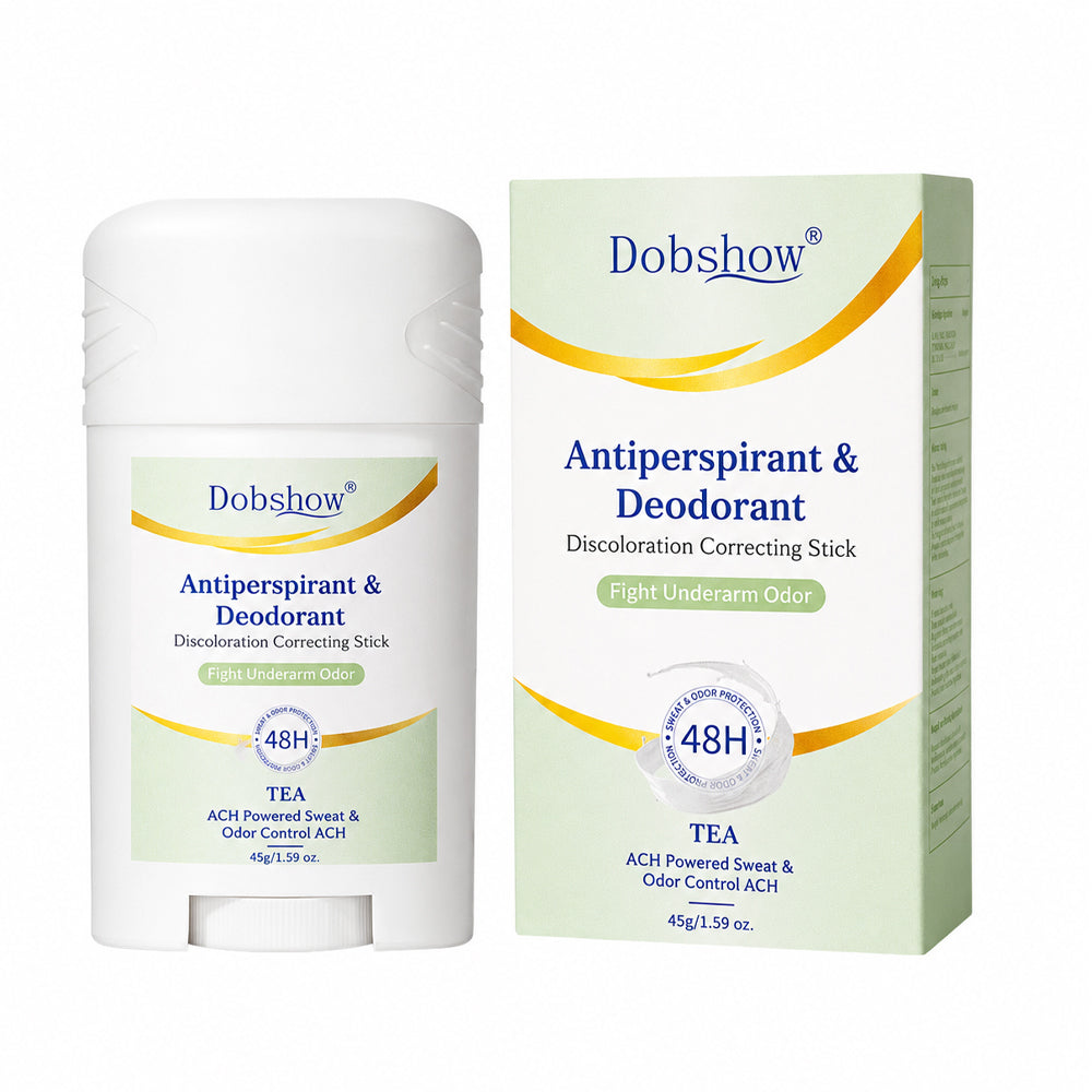 🎉Special limited-time discount🎉Dobshow® Antiperspirant & Deodorant Discoloration Correcting Stick-Sweat Control, Targeted Bacterial Eradication,100% Anti-Stain Invisible Shield, Discoloration Correcting🔥Best Seller🔥