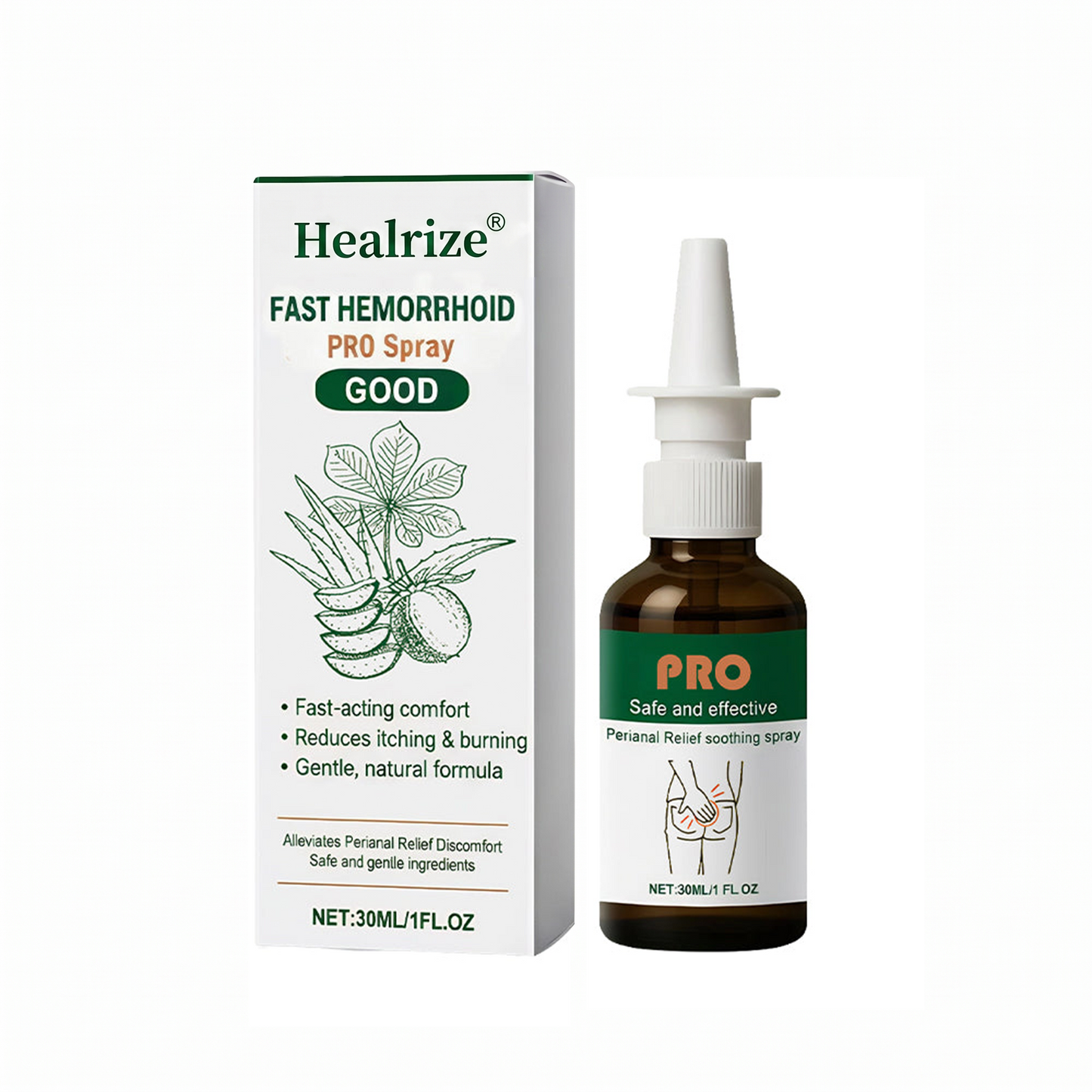 š„Best Sellerš„HealrizeĀ® Fast Hemorrhoid PRO Spray-Stop Bleeding, Shrink Lumps, Instant Cool ComfortšSpecial limited-time discount