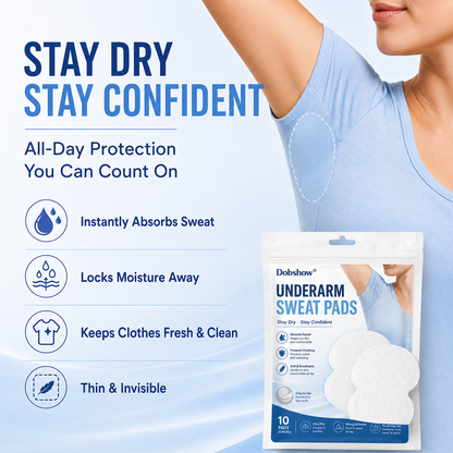 `Dobshow® Underarm Sweat Pads