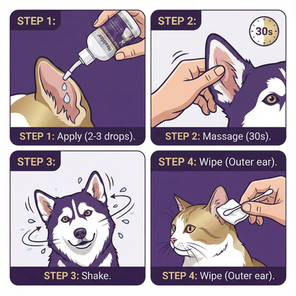 Healrize®  Herbal Pet Ear Drops