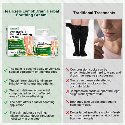 Healrize® LymphDrain Herbal Soothing Cream
