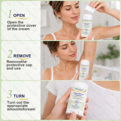 🎉Special limited-time discount🎉Dobshow®  Antiperspirant & Deodorant Discoloration Correcting Stick-Sweat Control, Targeted Bacterial Eradication,100% Anti-Stain Invisible Shield, Discoloration Correcting🔥Best Seller🔥