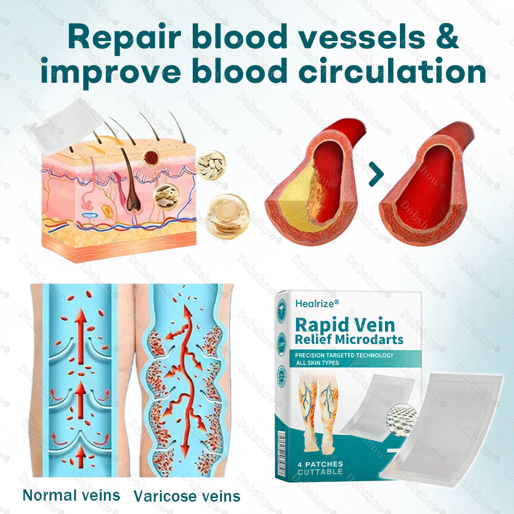 🔥Best Seller✅Healrize® Rapid Vein Relief Microdarts | 7-Day Visible & ALL SKIN TYPES 🎉Special limited-time discount