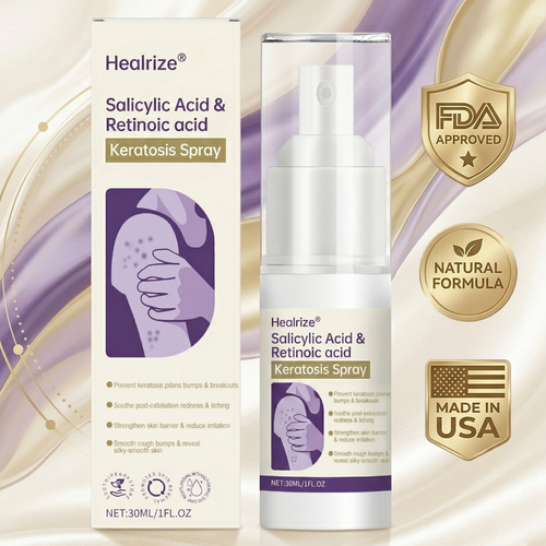 🎉Limited-time discount✨Healrize® Salicylic Acid & Retinoic acid Keratosis Spray| keratosis pilaris on arms & body