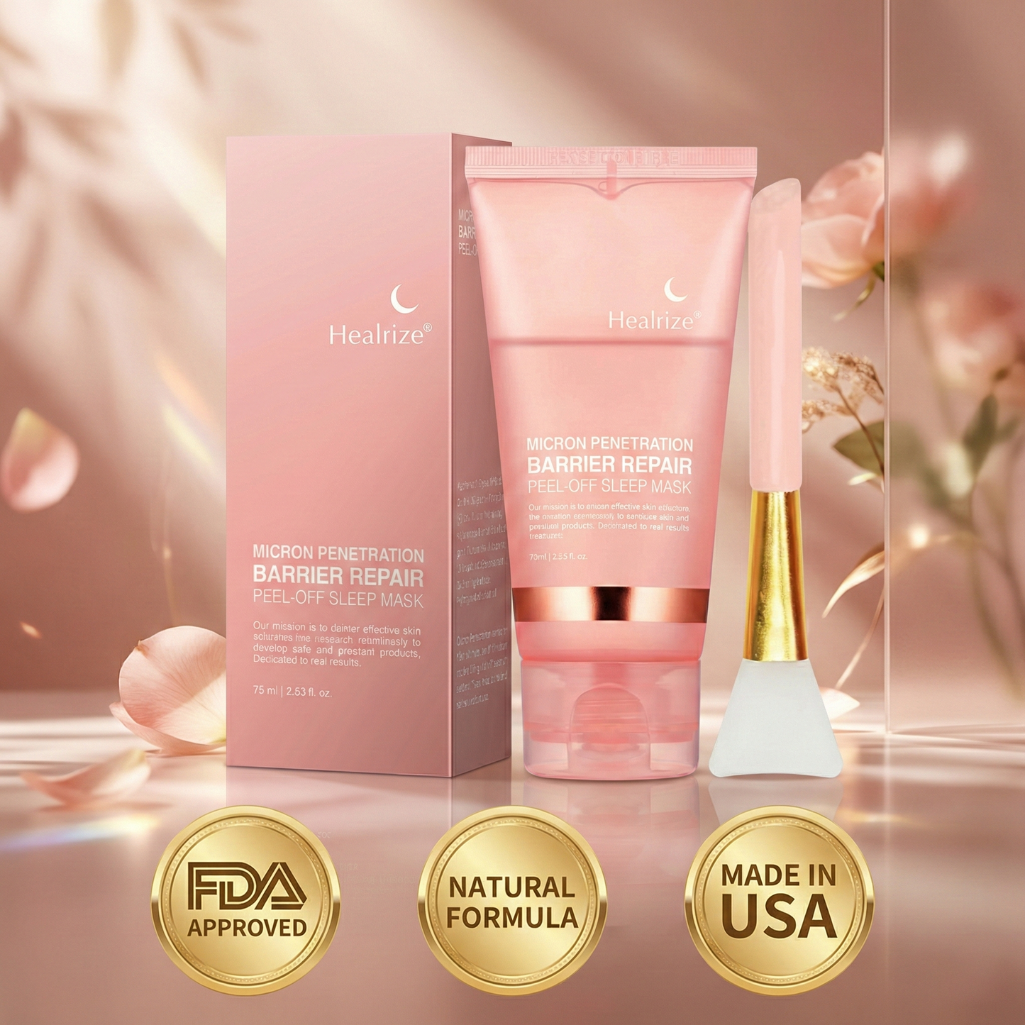 🔥𝙇𝙞𝙢𝙞𝙩𝙚𝙙-𝙏𝙞𝙢𝙚 𝙊𝙛𝙛𝙚𝙧 | Healrize®Micron Penetration Barrier Repair Peel-off Sleep Mask