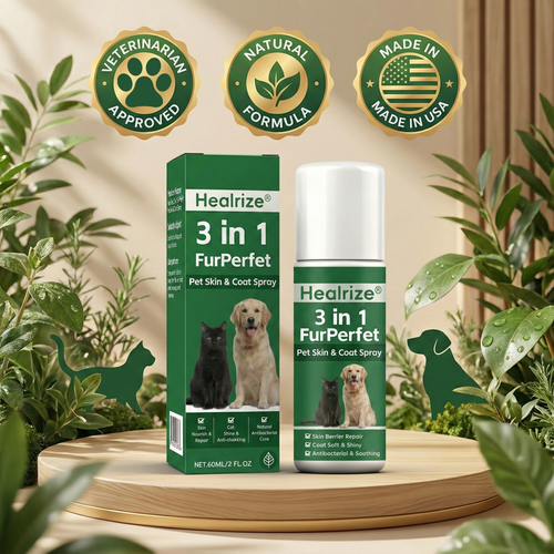 Healrize® 3 in 1 FurPerfect Pet Skin & Coat Spray🌿