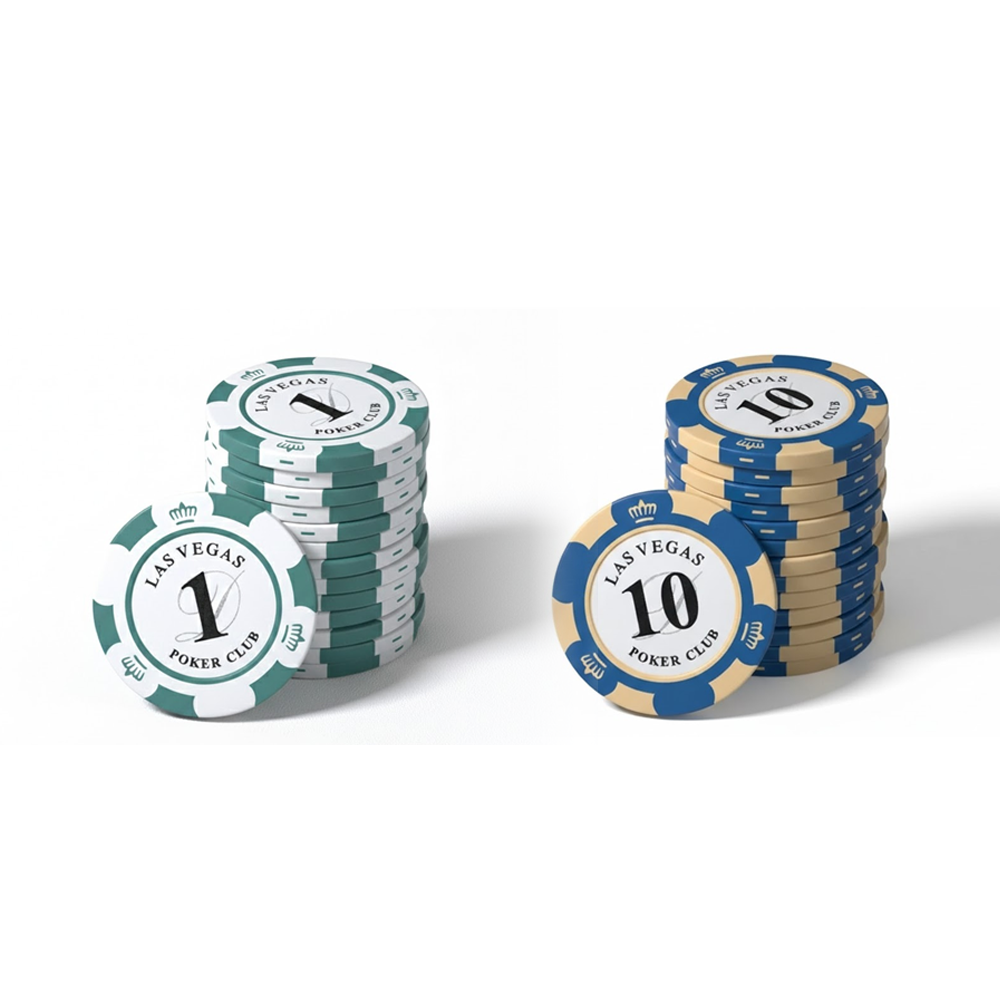 `MCOIKY® Royal Elite Clay Poker Chips