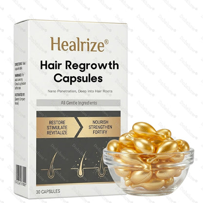 🔥𝙇𝙞𝙢𝙞𝙩𝙚𝙙-𝙏𝙞𝙢𝙚 𝙊𝙛𝙛𝙚𝙧 | Healrize® Hair Regrowth Capsules | Nano Penetration, Deep into Hair Roots