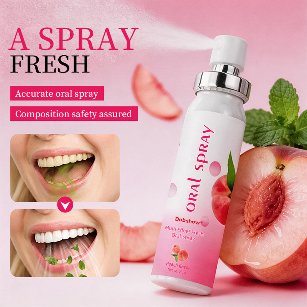 White Peach-One spray for fresh breath
