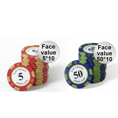 `MCOIKY® Royal Elite Clay Poker Chips