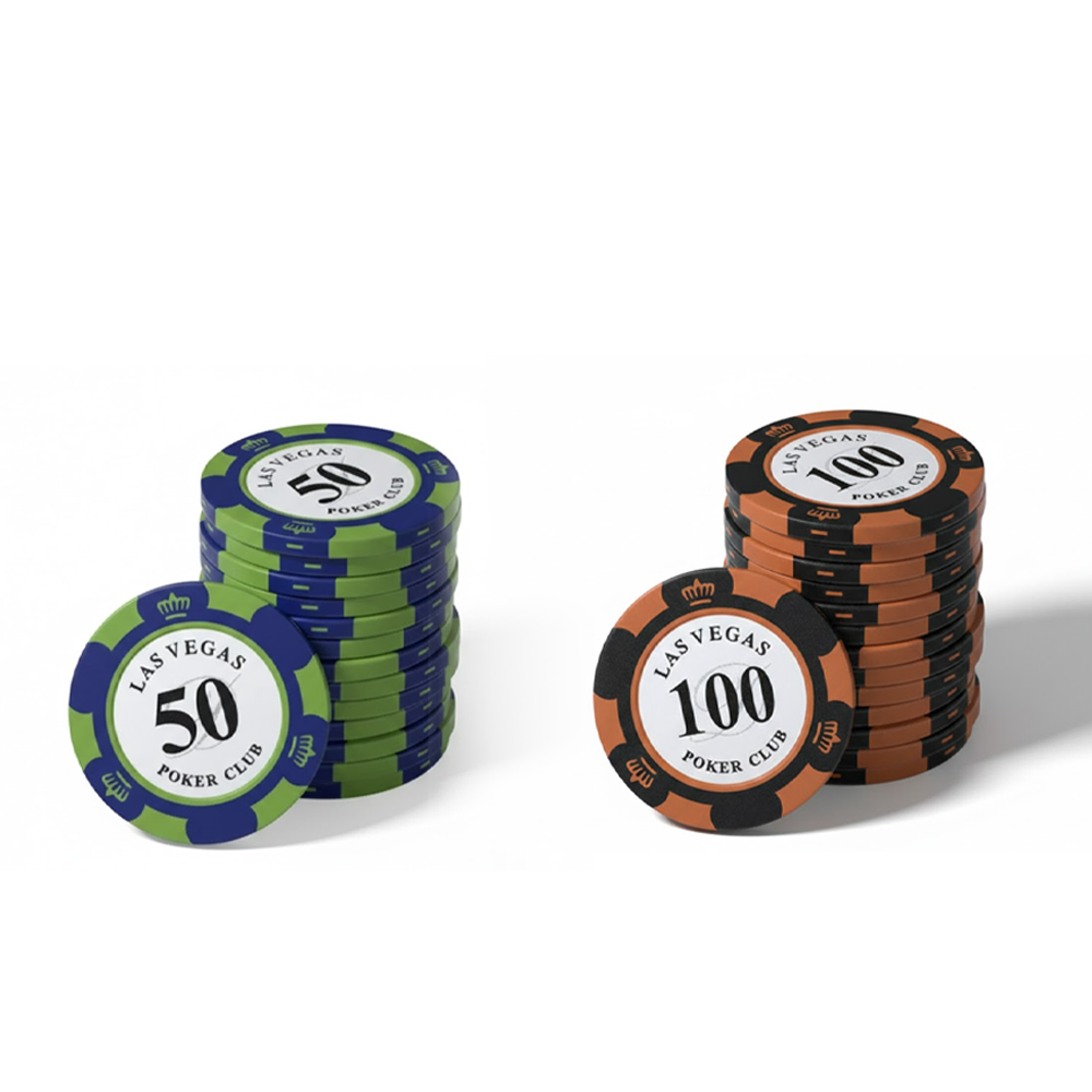 `MCOIKY® Royal Elite Clay Poker Chips