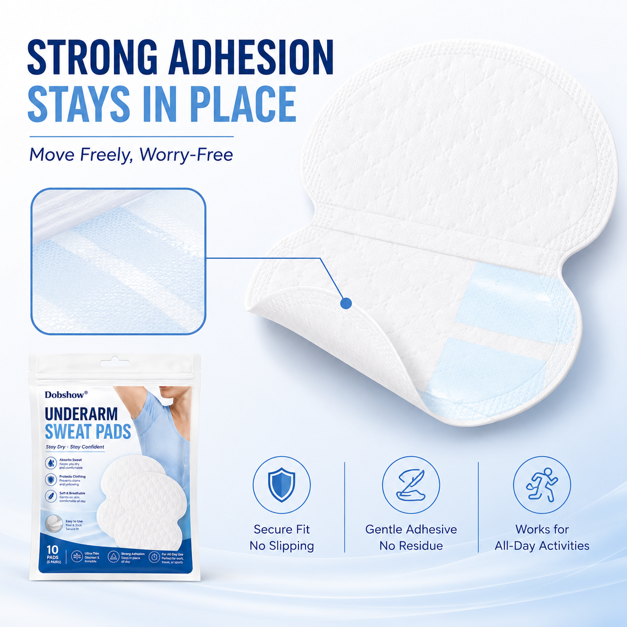 `Dobshow® Underarm Sweat Pads
