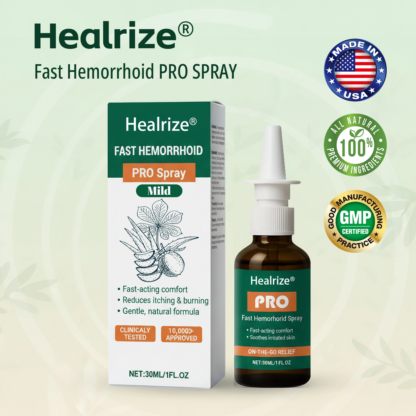 Healrize® Fast Hemorrhoid PRO Spray