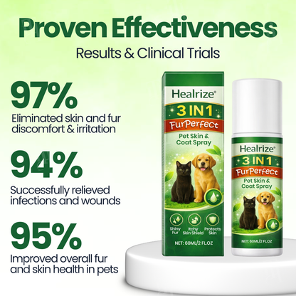 `Healrize® 3 in 1 FurPerfect Pet Skin & Coat Spray