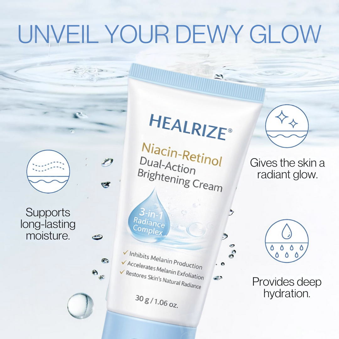 🔥𝙇𝙞𝙢𝙞𝙩𝙚𝙙-𝙏𝙞𝙢𝙚 𝙊𝙛𝙛𝙚𝙧 | Healrize® Niacin-Retinol Dual-Action Brightening Cream
