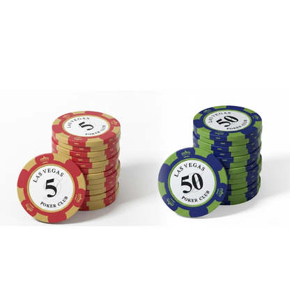`MCOIKY® Royal Elite Clay Poker Chips