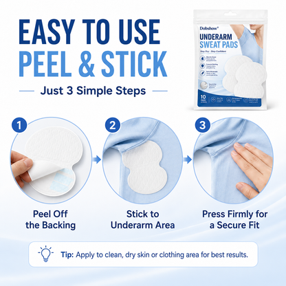 `Dobshow® Underarm Sweat Pads
