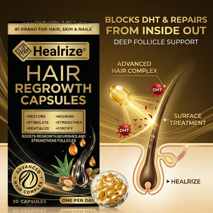 Best Seller 🎉limited-time discount| Healrize® Hair Regrowth Capsules 💖Revive Follicles, Boost Hair Volume