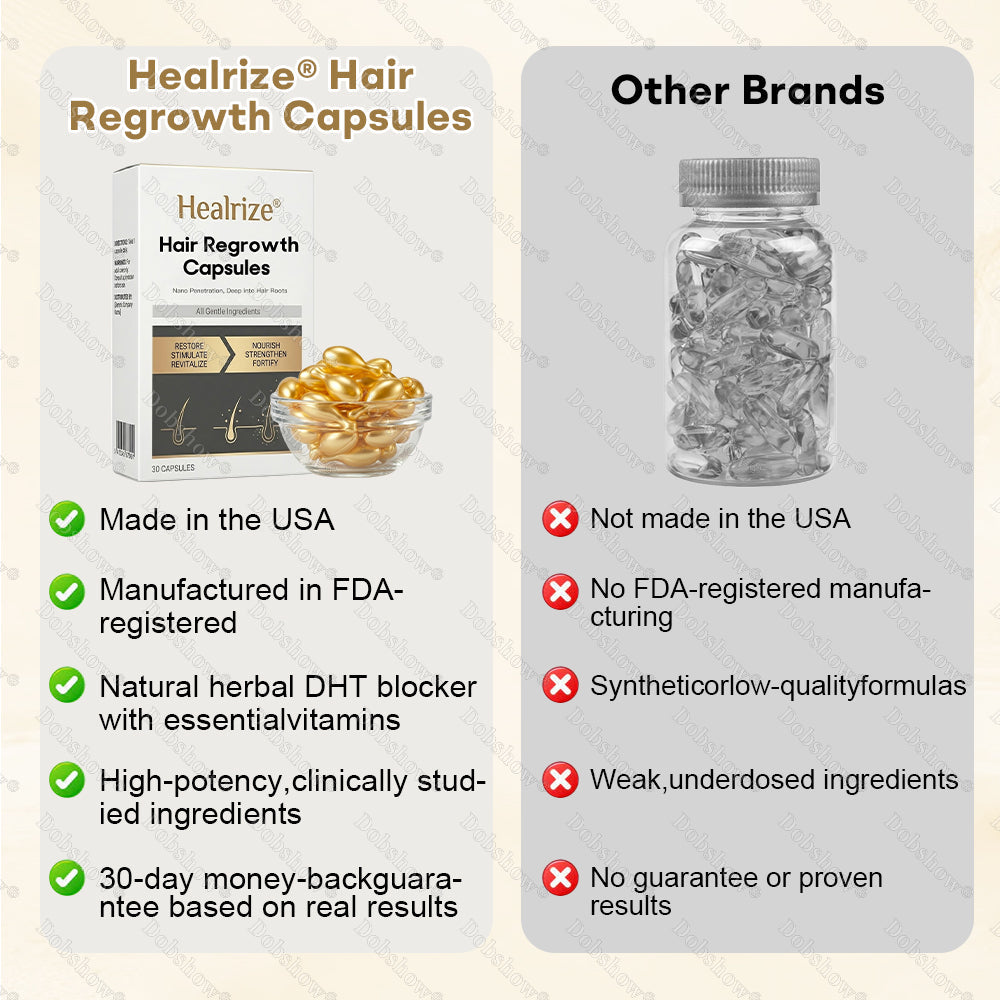 🔥𝙇𝙞𝙢𝙞𝙩𝙚𝙙-𝙏𝙞𝙢𝙚 𝙊𝙛𝙛𝙚𝙧 | Healrize® Hair Regrowth Capsules | Nano Penetration, Deep into Hair Roots