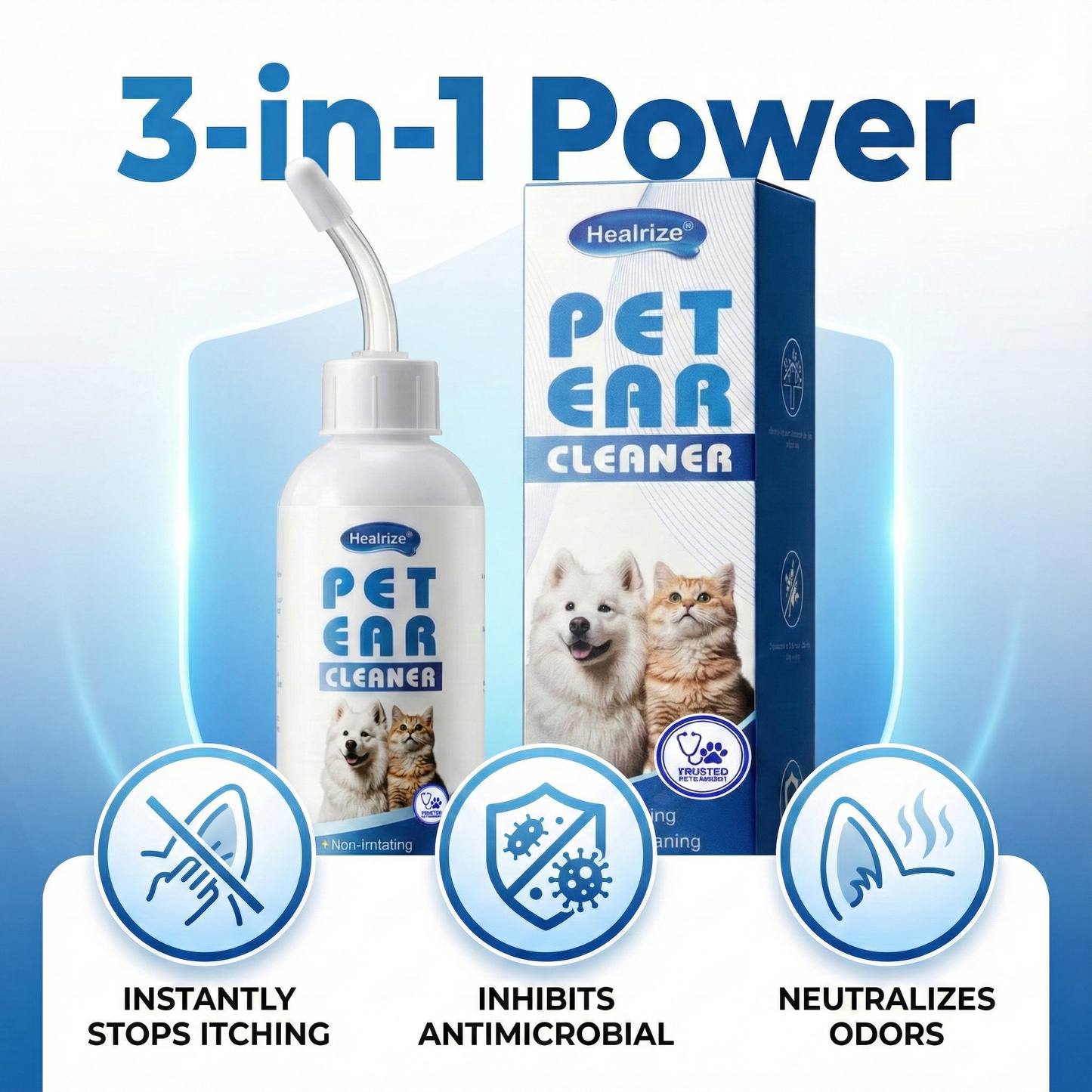 🎉New Year Sale | Healrize® Pet Ear Cleaner 50% OFF🎁