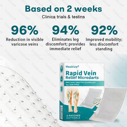 🔥Best Seller✅Healrize® Rapid Vein Relief Microdarts | 7-Day Visible & ALL SKIN TYPES 🎉Special limited-time discount