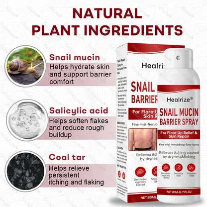 ·Healrize® Snail Mucin Barrier Spray for Flare-Up Relief & Skin Repai