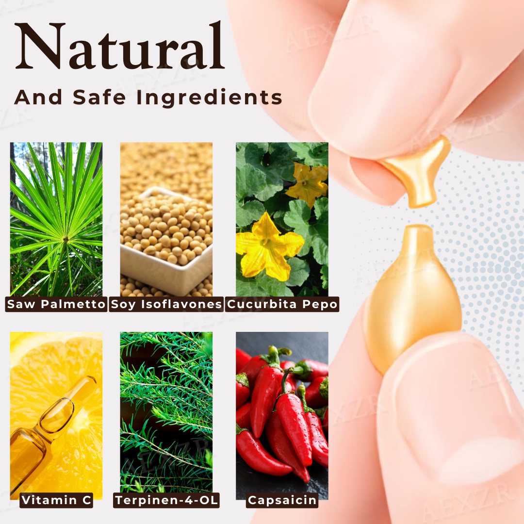 Healrize® Hair Regrowth Capsules| Revive Follicles, Boost Hair Volume
