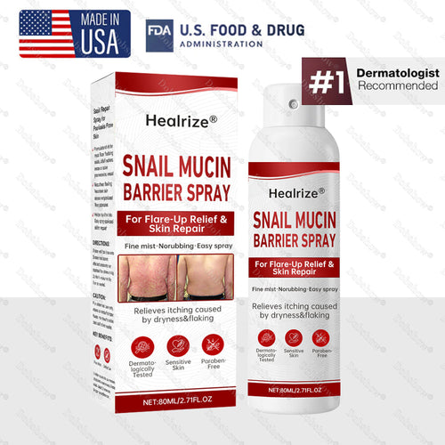 ·Healrize® Snail Mucin Barrier Spray for Flare-Up Relief & Skin Repai