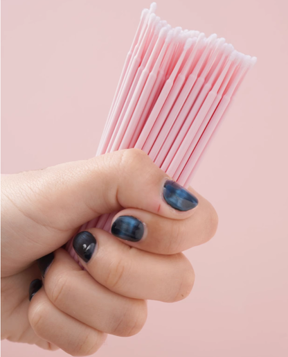 Dobshow® Disposable nano ultra-fine eyelash makeup cotton swabs