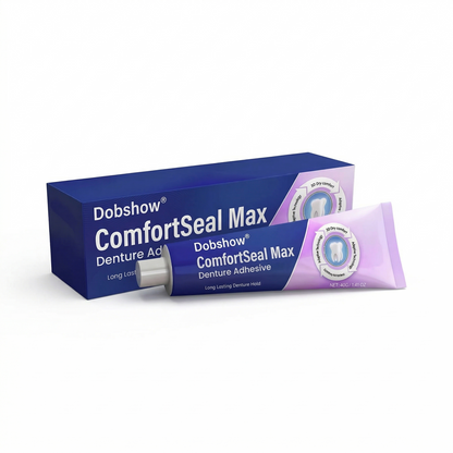 🎉Special limited-time discount-Dobshow® ComfortSeal Max Denture Adhesive-Long‑Lasting Hold for Secure Denture Wear🌎Global Shipping