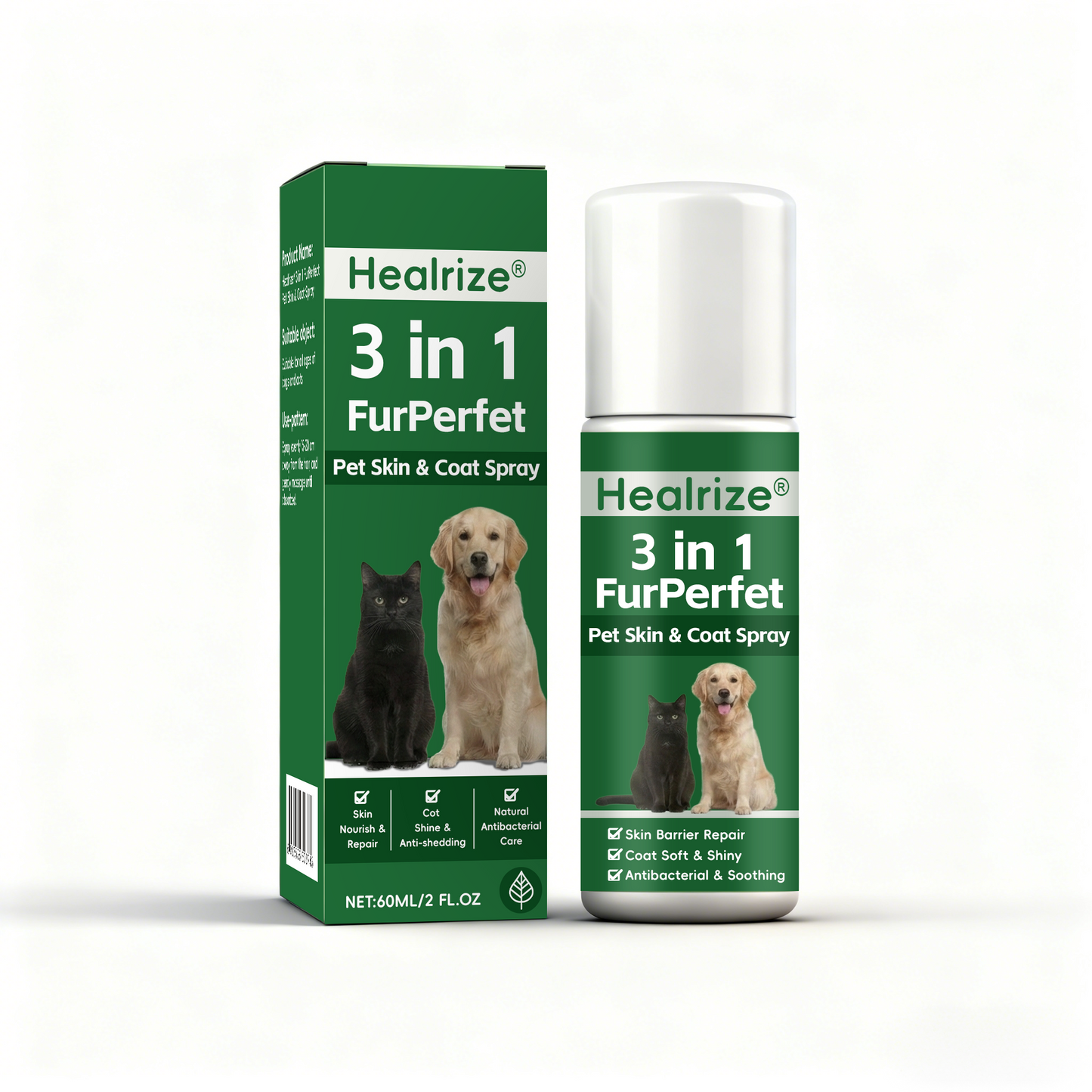Healrize® 3 in 1 FurPerfect Pet Skin & Coat Spray🌿