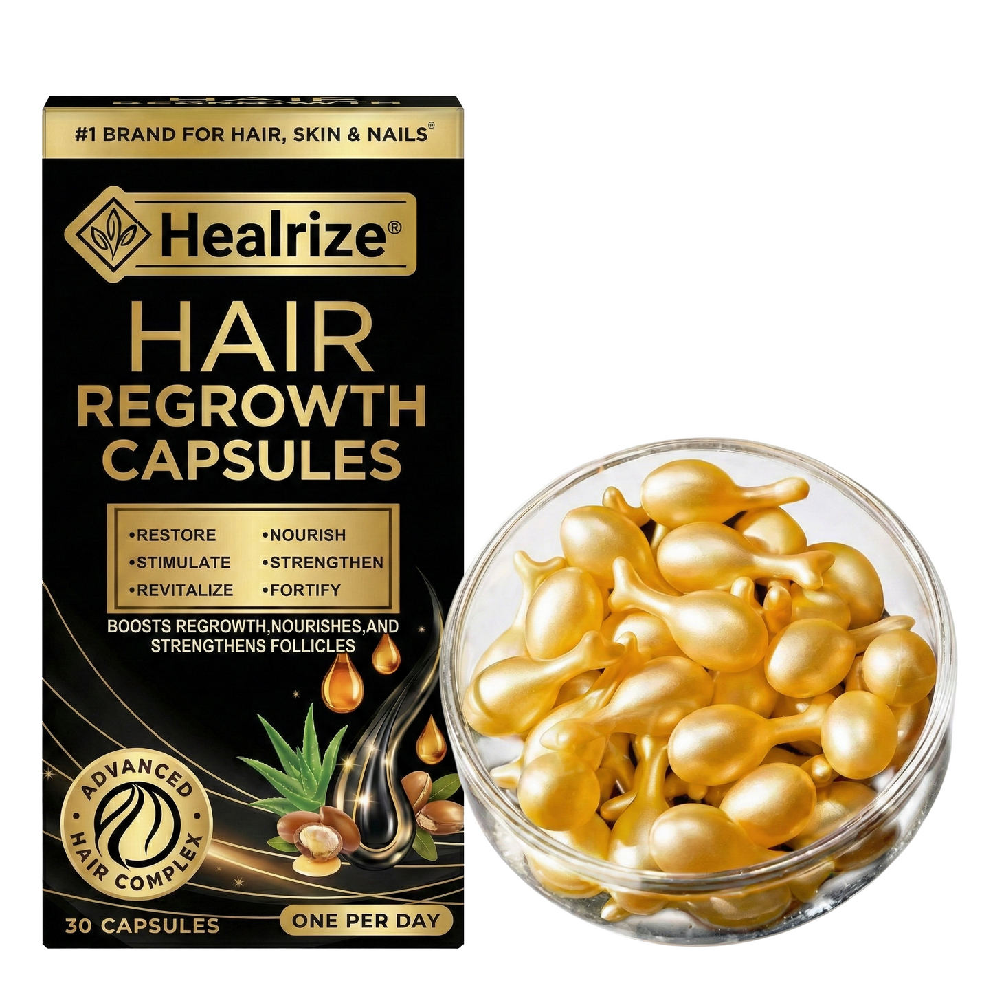 `Healrize® Hair Regrowth Capsules