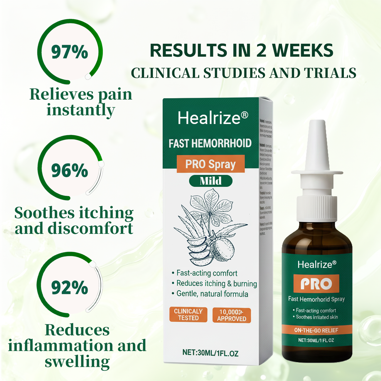 Healrize® Fast Hemorrhoid PRO Spray