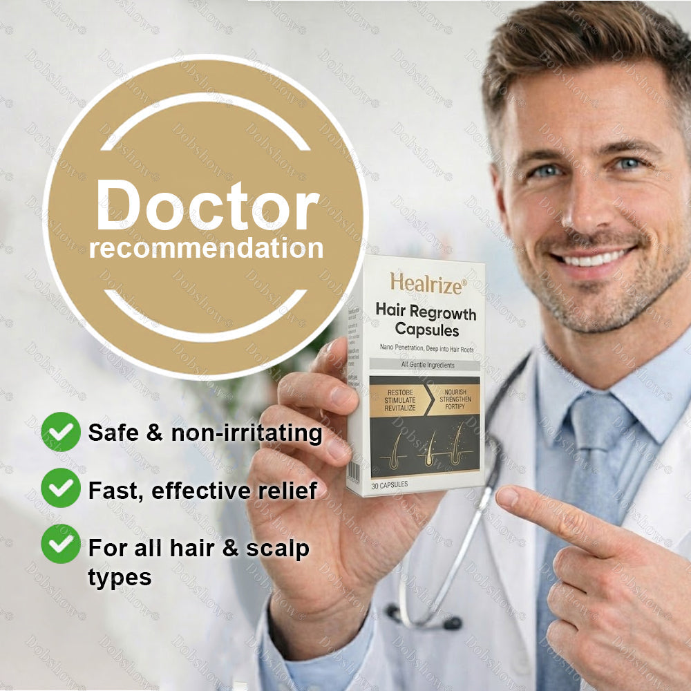 🔥𝙇𝙞𝙢𝙞𝙩𝙚𝙙-𝙏𝙞𝙢𝙚 𝙊𝙛𝙛𝙚𝙧 | Healrize® Hair Regrowth Capsules | Nano Penetration, Deep into Hair Roots