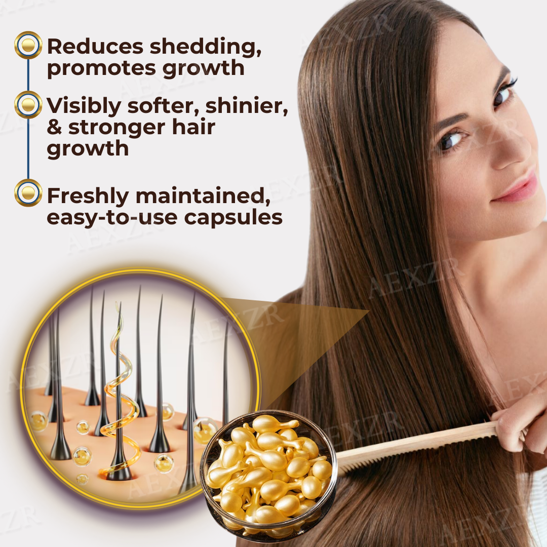 Healrize® Hair Regrowth Capsules| Revive Follicles, Boost Hair Volume