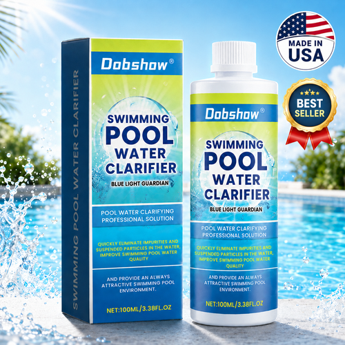 🎉Special limited-time discount🎉Dobshow®  Swimming Pool Water Clarifier-Ultra-concentrated and odor-free: 24-hour rapid algae rescue for long-lasting clarity and crystal-clear water🔥Best Seller🔥